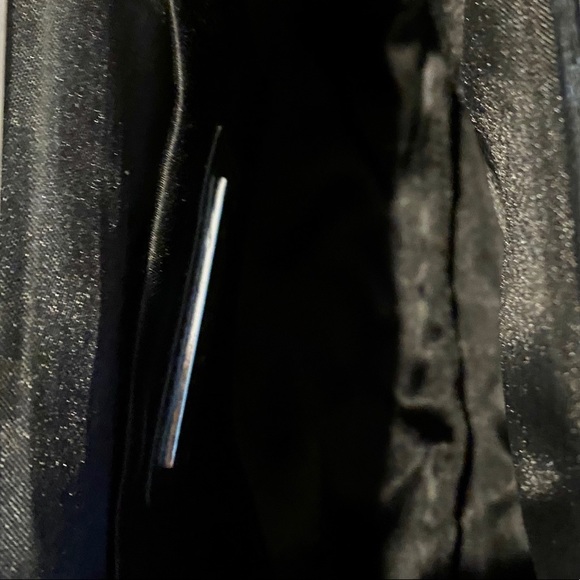 MIZTIQUE Vegan Leather Black Purse/Clutch - Picture 4 of 5